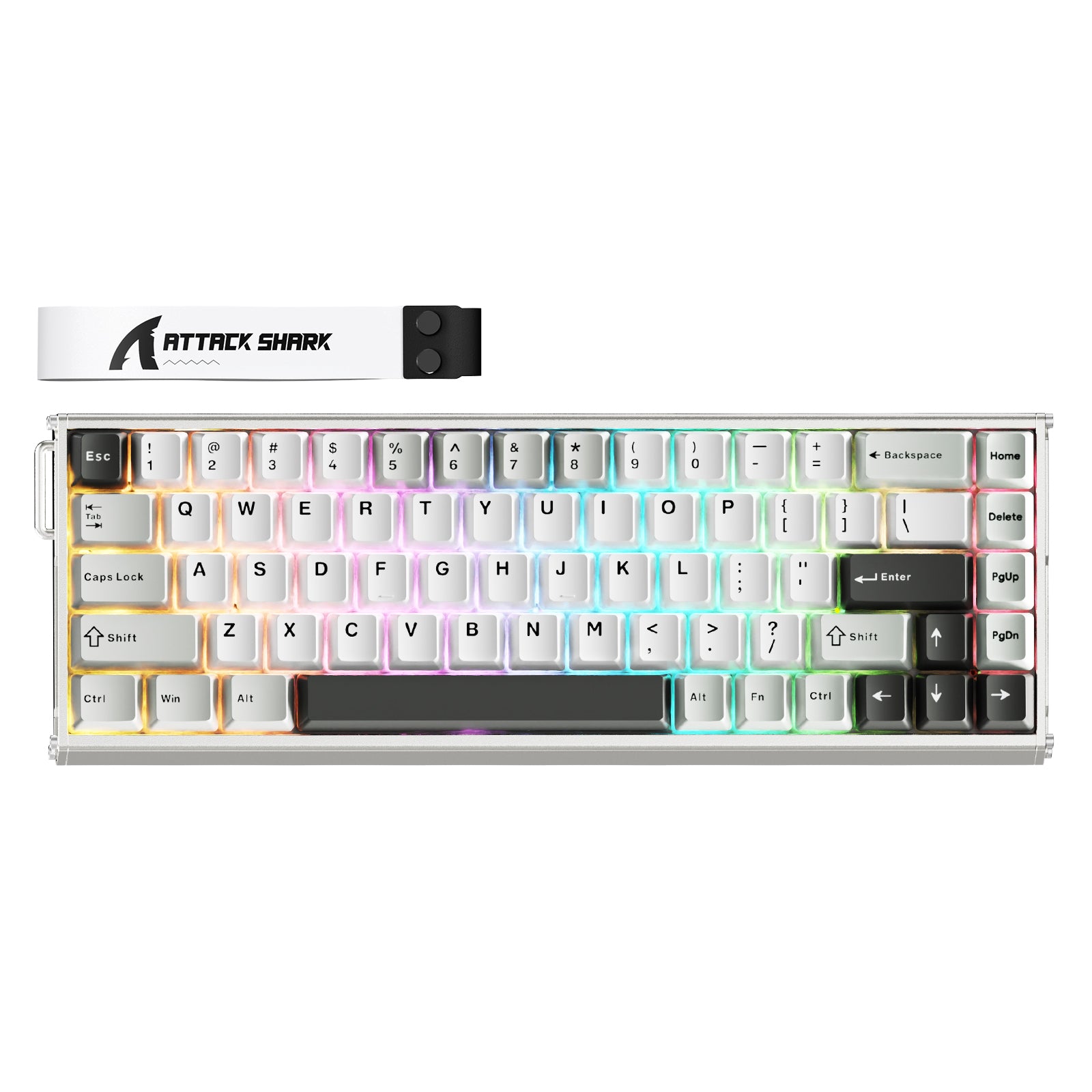 ATTACK | Amazon HEゲーミングキーボード MAX X68 【極美品】AttackShark SHARKxMAMBASNAKE HEゲーミングキーボード X68 キーボード